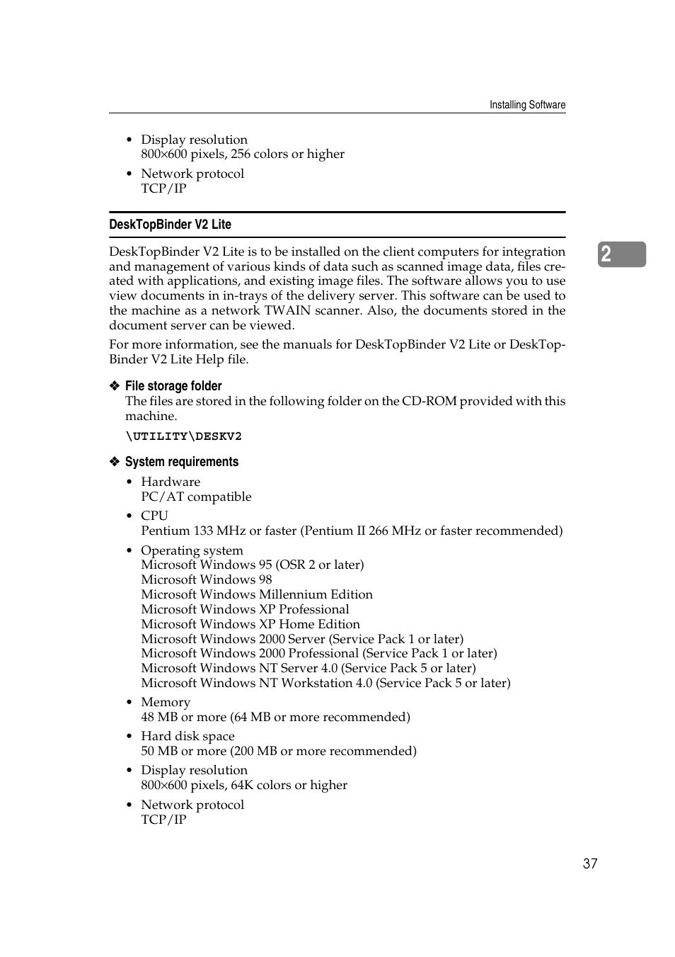 Desktopbinder v2 lite | Savin 1075 User Manual | Page 41 / 106