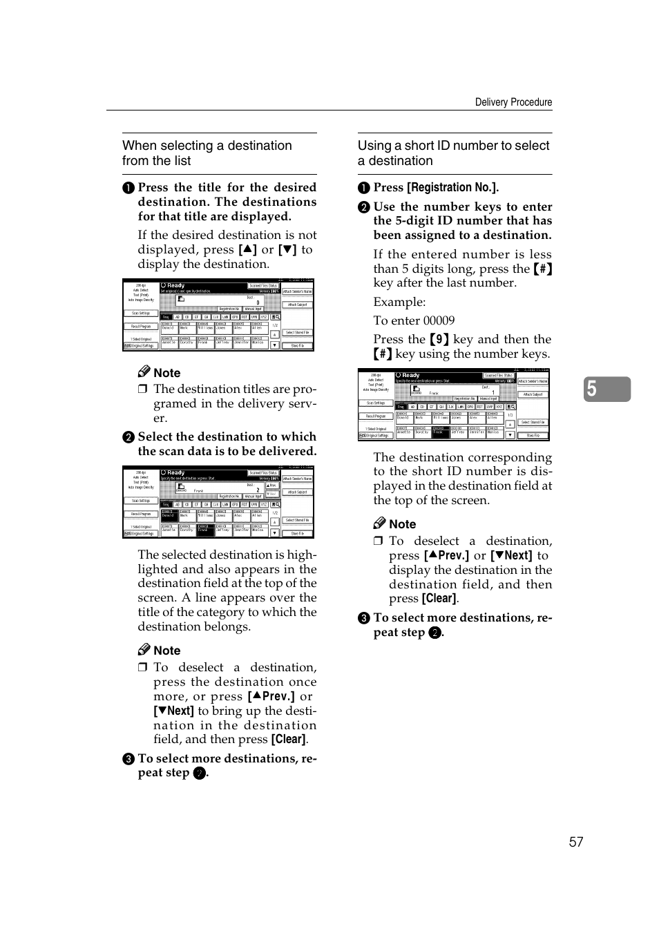 Savin 1075 User Manual | Page 61 / 106