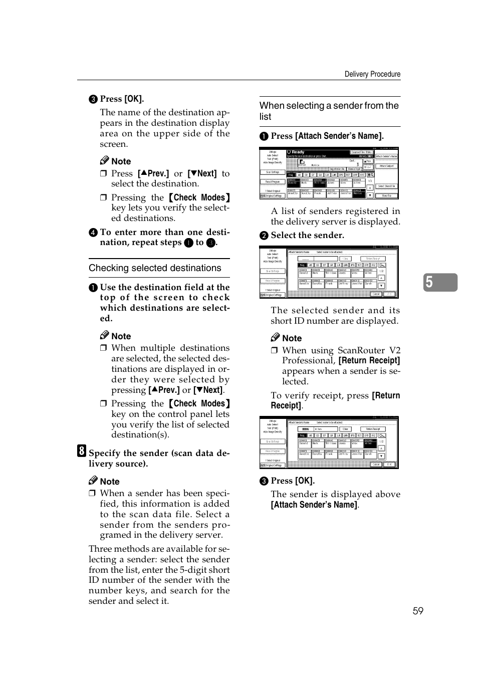 Savin 1075 User Manual | Page 63 / 106