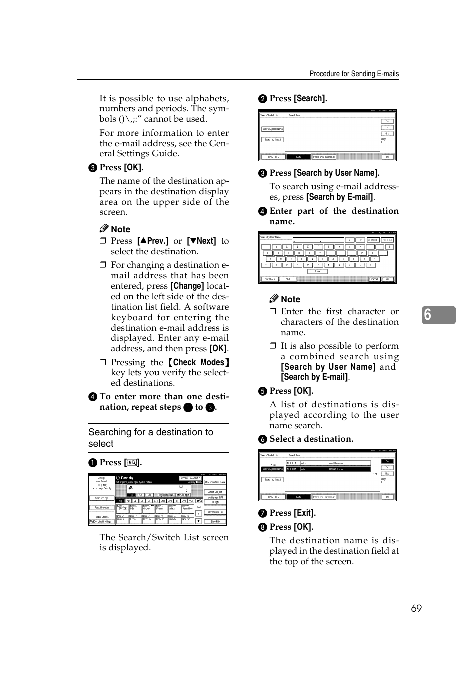 Savin 1075 User Manual | Page 73 / 106