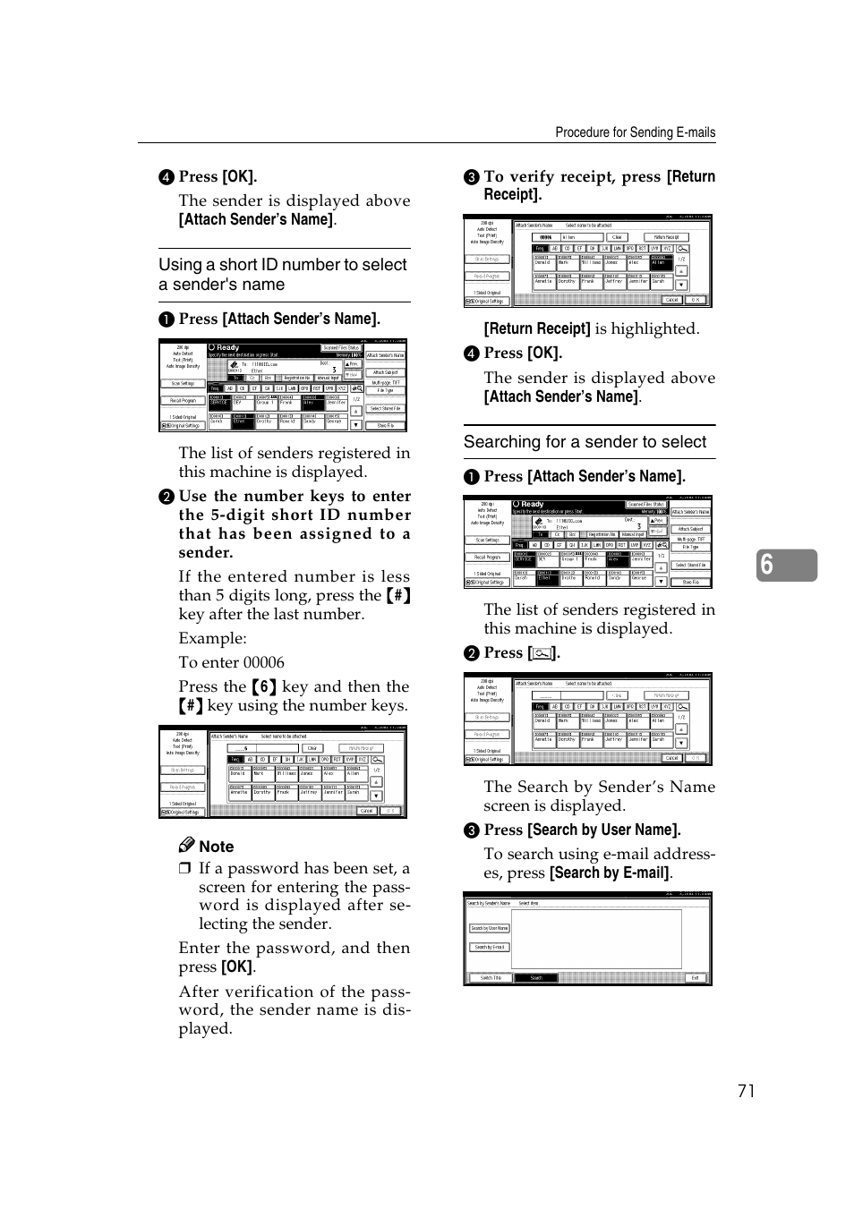 Savin 1075 User Manual | Page 75 / 106