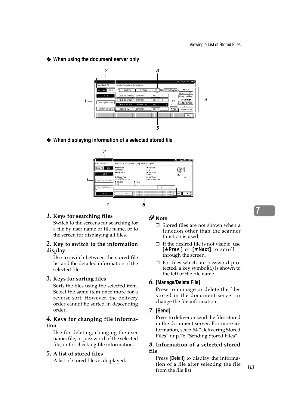 Savin 1075 User Manual | Page 87 / 106