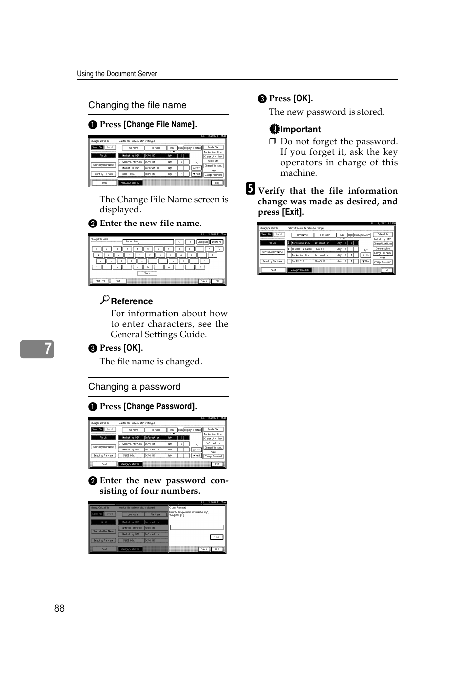 Savin 1075 User Manual | Page 92 / 106