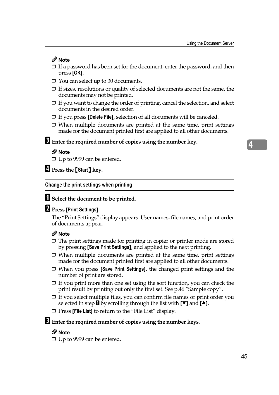 Savin 40105 User Manual | Page 55 / 66