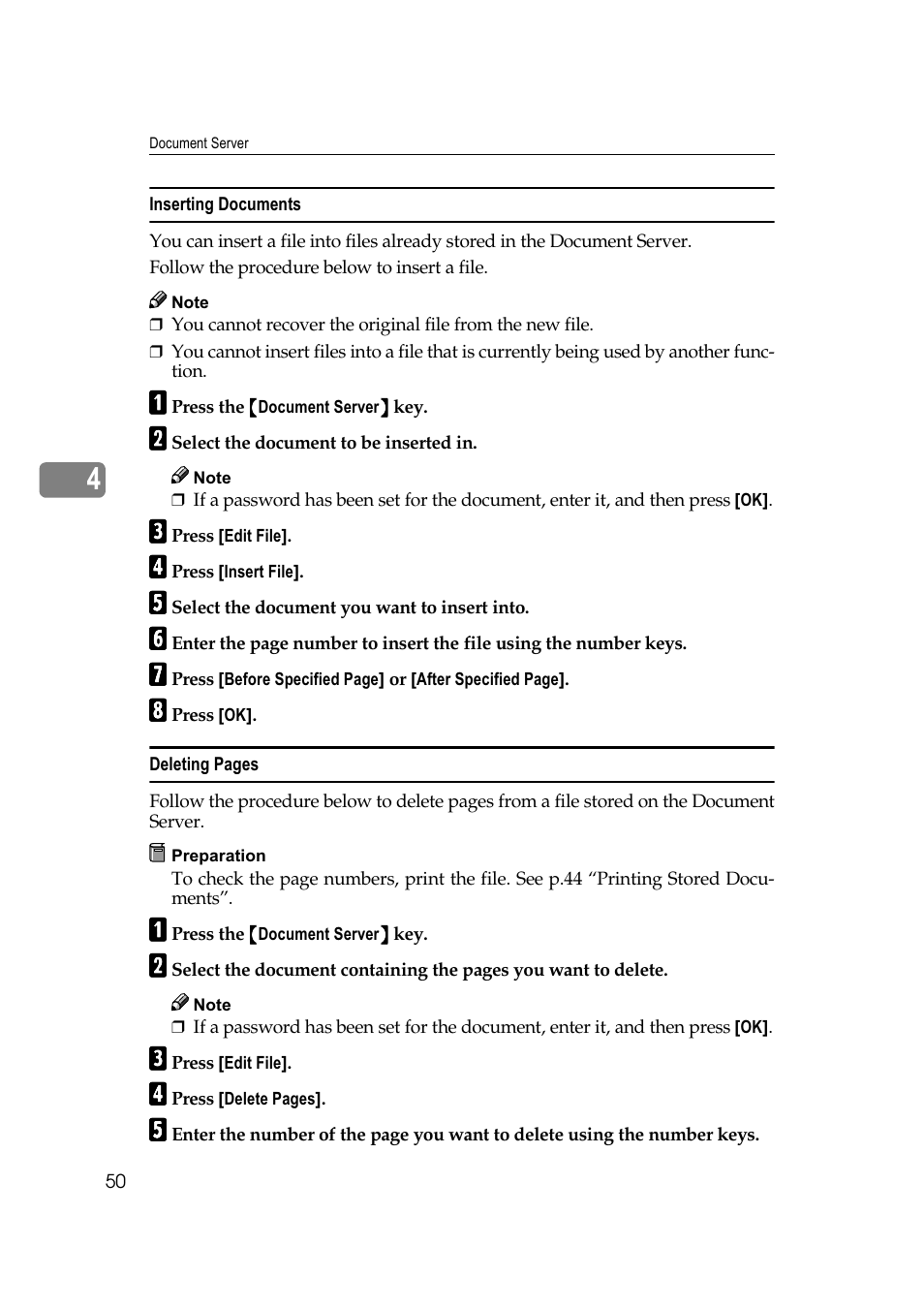 Savin 40105 User Manual | Page 60 / 66