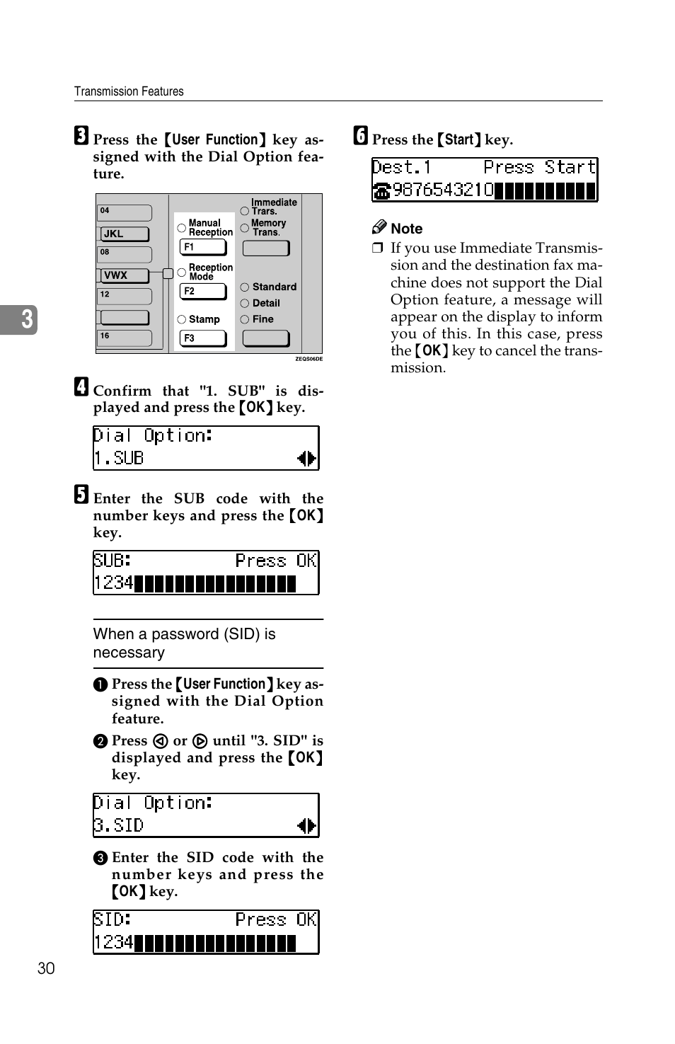 Savin F ax Machine 1018 User Manual | Page 113 / 193