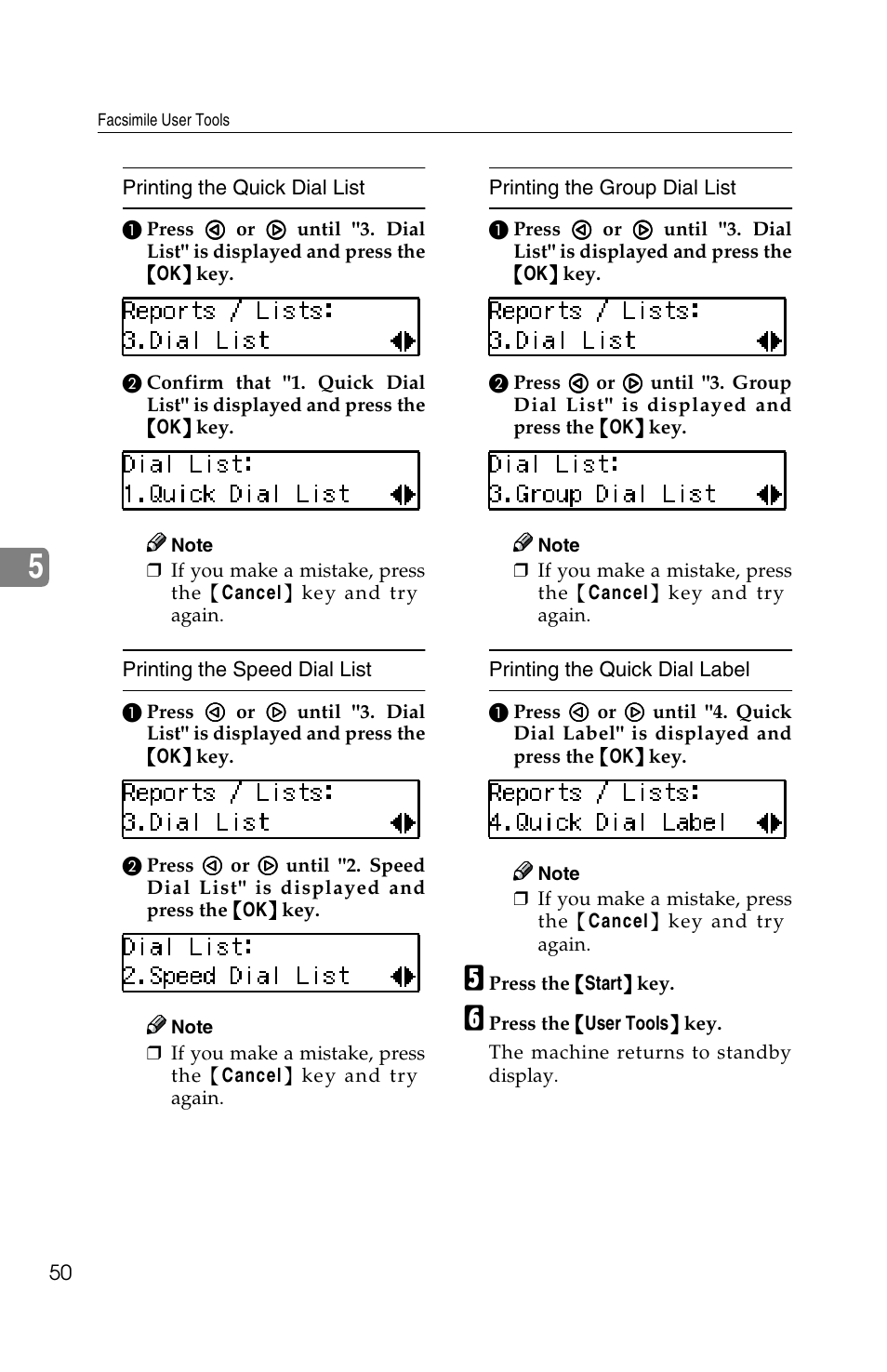 Savin F ax Machine 1018 User Manual | Page 133 / 193