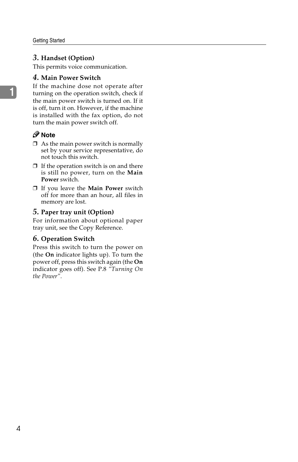 Savin F ax Machine 1018 User Manual | Page 14 / 193