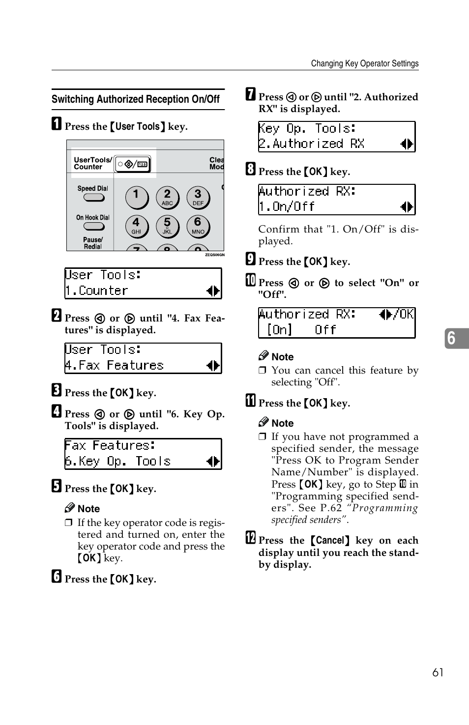 Savin F ax Machine 1018 User Manual | Page 144 / 193