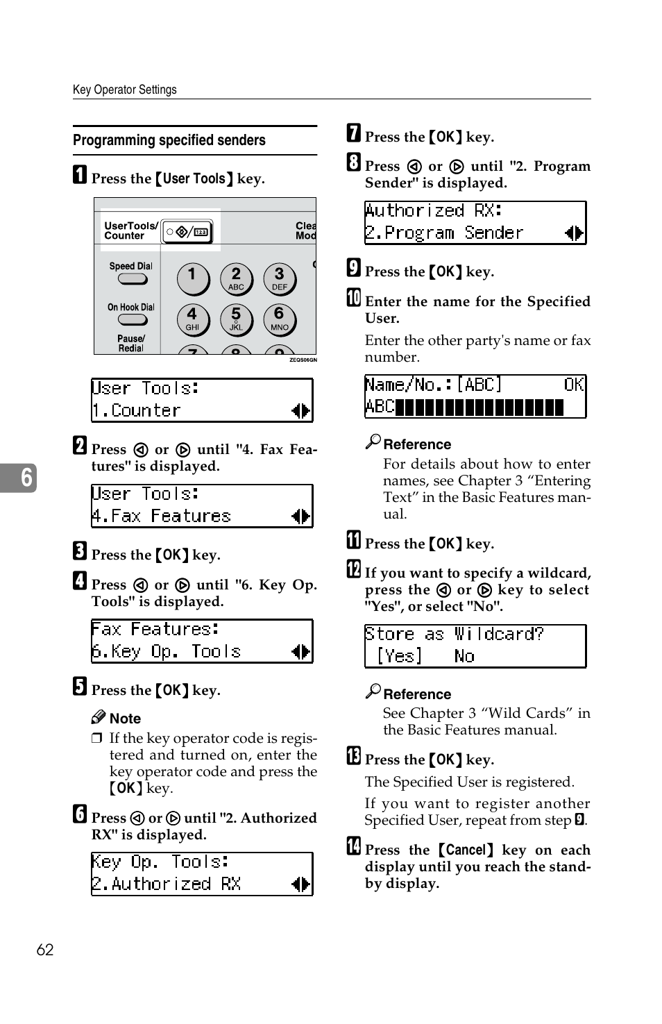 Savin F ax Machine 1018 User Manual | Page 145 / 193