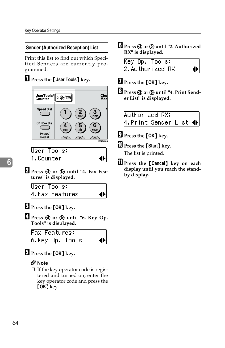 Savin F ax Machine 1018 User Manual | Page 147 / 193