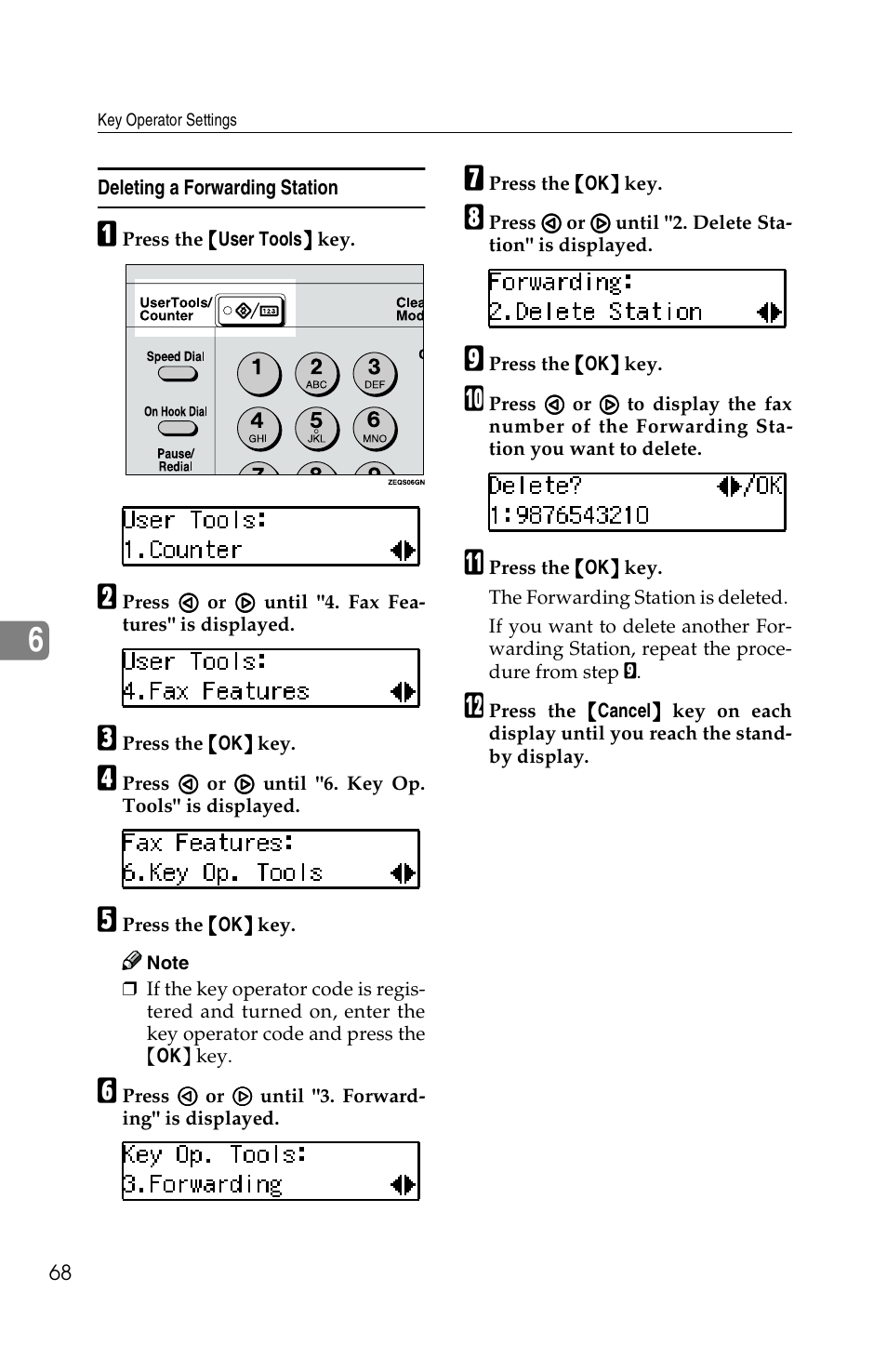 Savin F ax Machine 1018 User Manual | Page 151 / 193