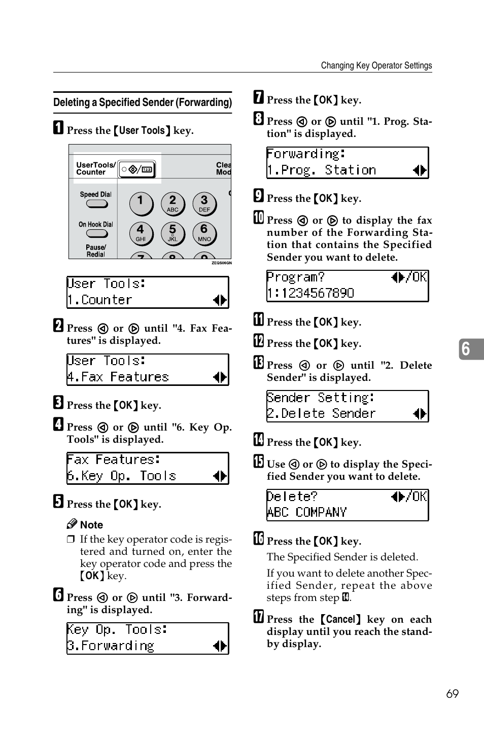 Savin F ax Machine 1018 User Manual | Page 152 / 193