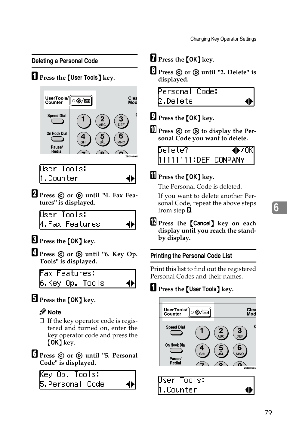 Savin F ax Machine 1018 User Manual | Page 162 / 193