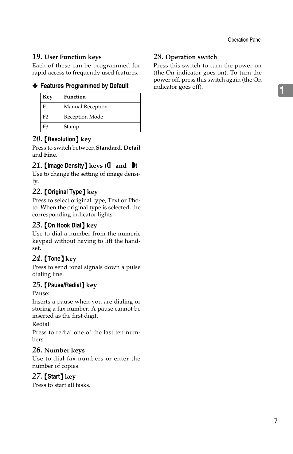 Savin F ax Machine 1018 User Manual | Page 17 / 193