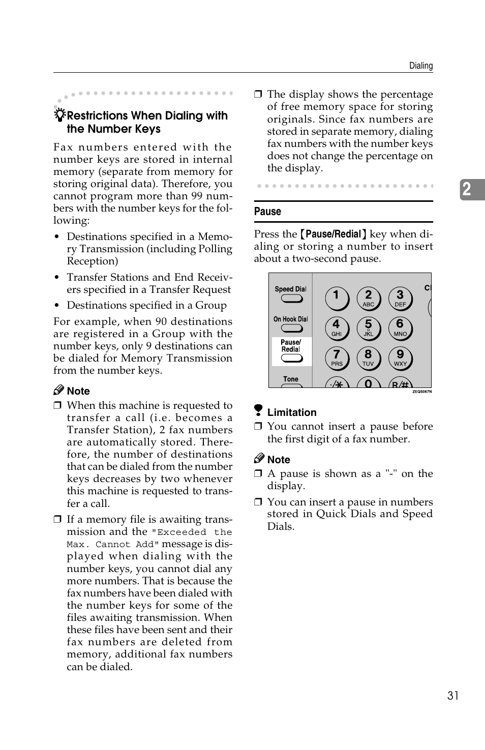 Savin F ax Machine 1018 User Manual | Page 41 / 193