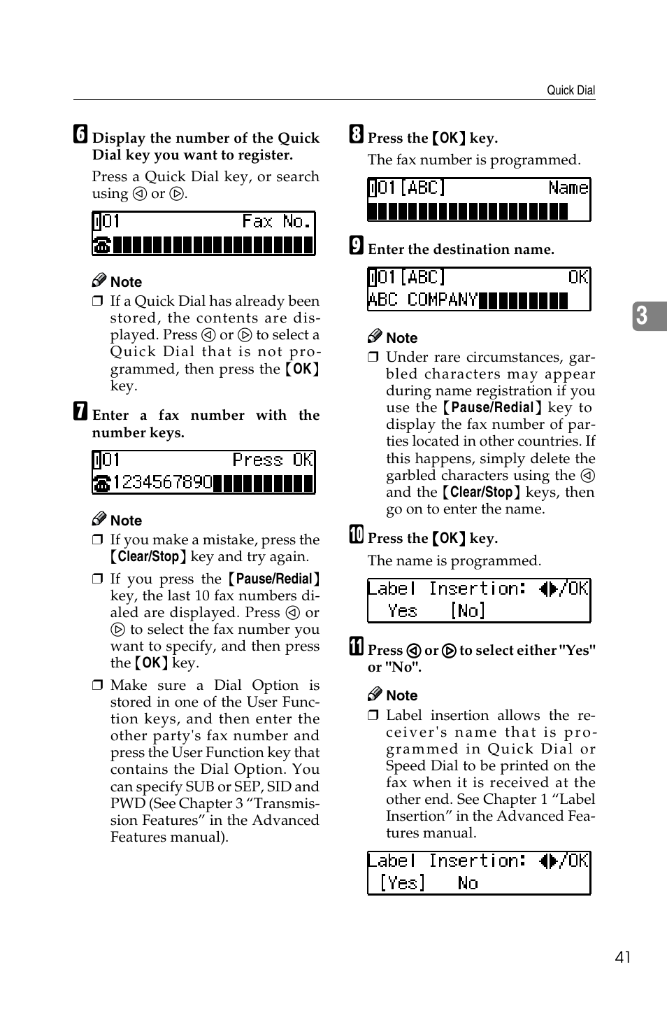 Savin F ax Machine 1018 User Manual | Page 51 / 193