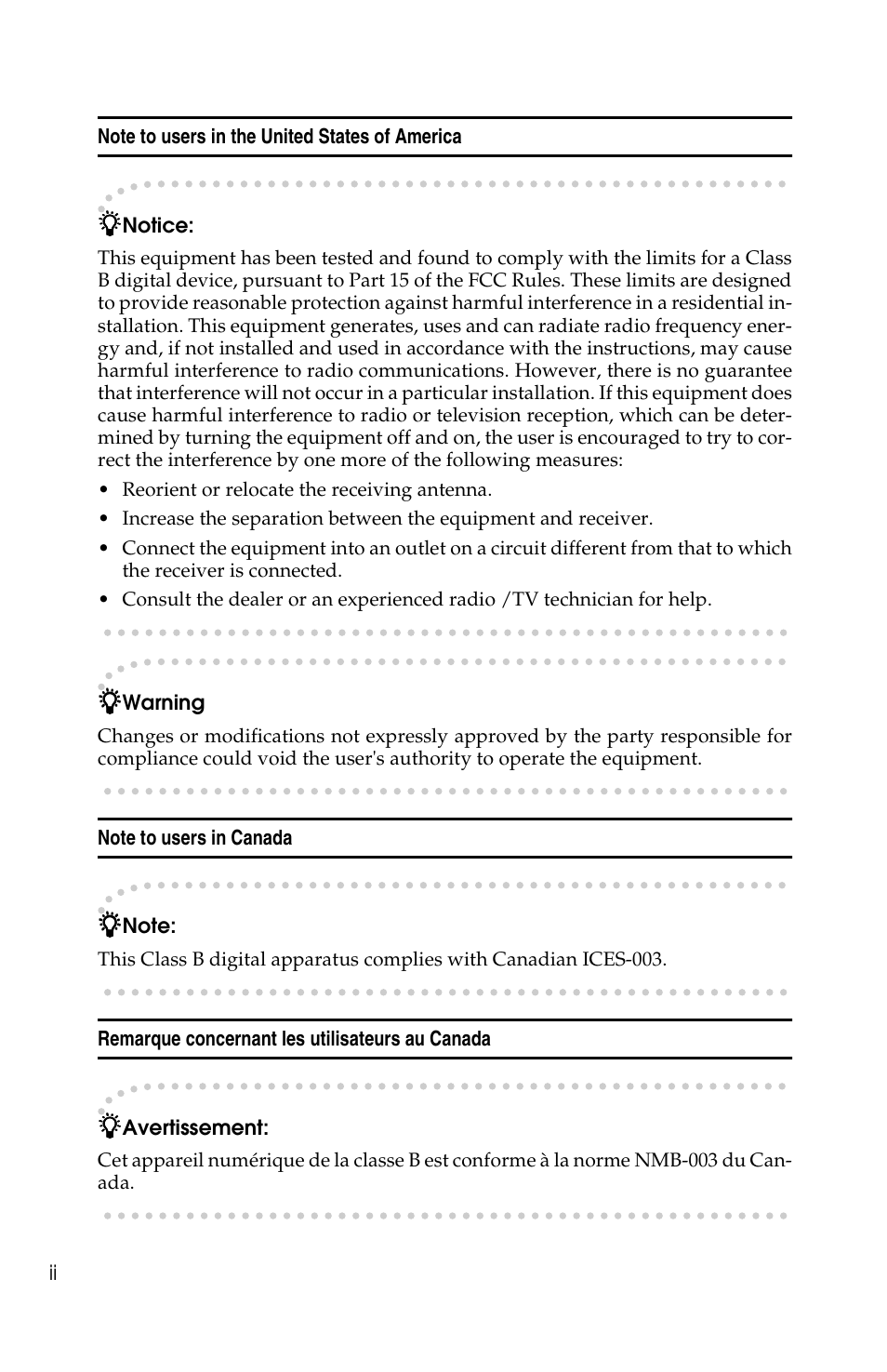 Savin F ax Machine 1018 User Manual | Page 6 / 193
