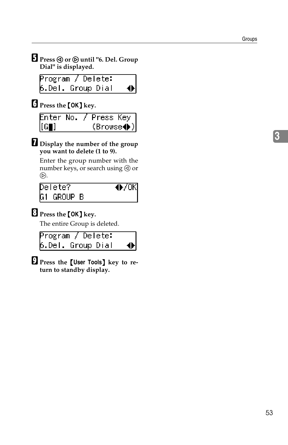Savin F ax Machine 1018 User Manual | Page 63 / 193