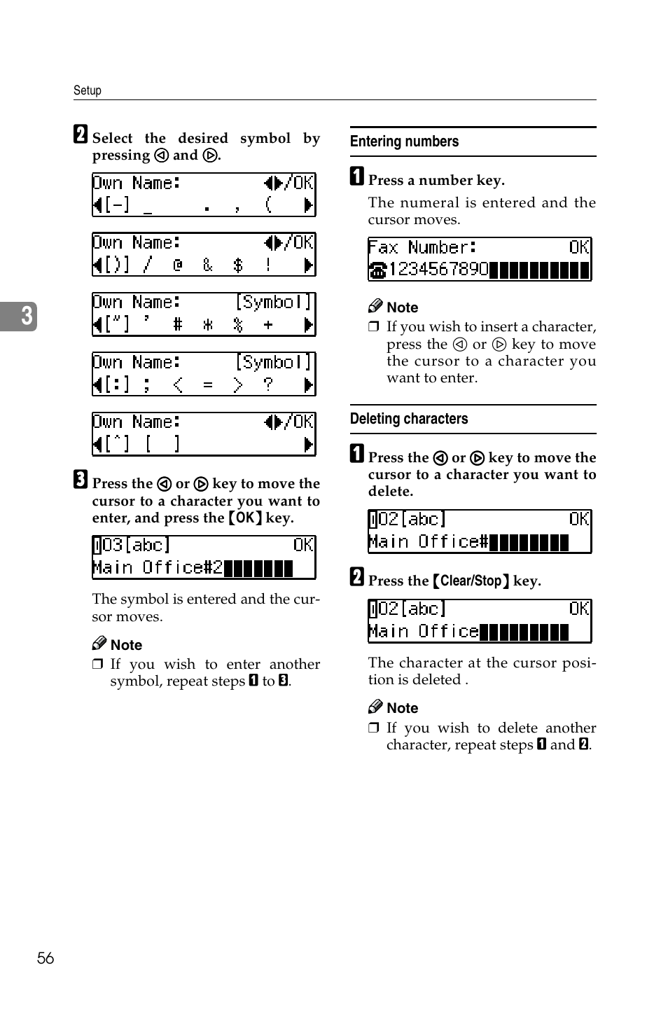 Savin F ax Machine 1018 User Manual | Page 66 / 193