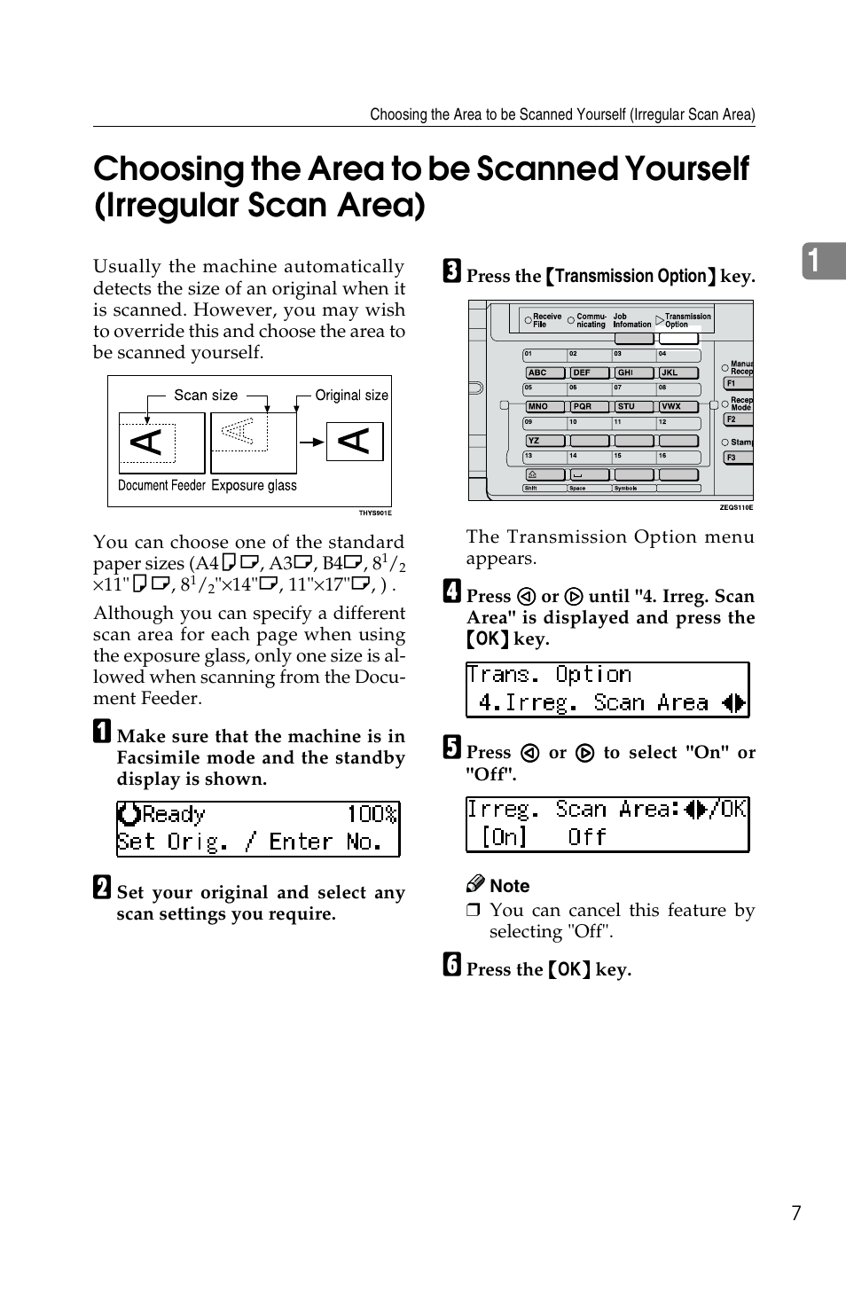 Savin F ax Machine 1018 User Manual | Page 90 / 193