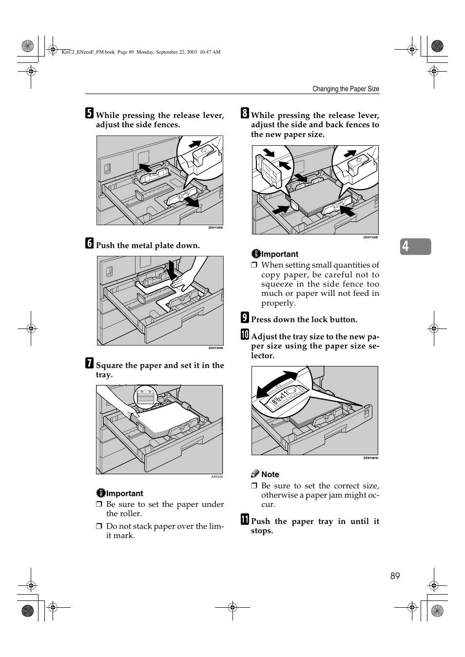 Savin 4015 User Manual | Page 101 / 128
