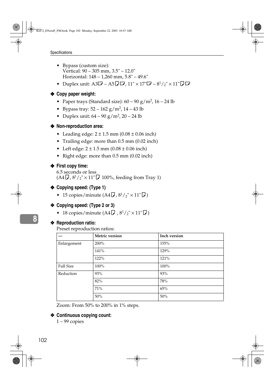 Savin 4015 User Manual | Page 114 / 128