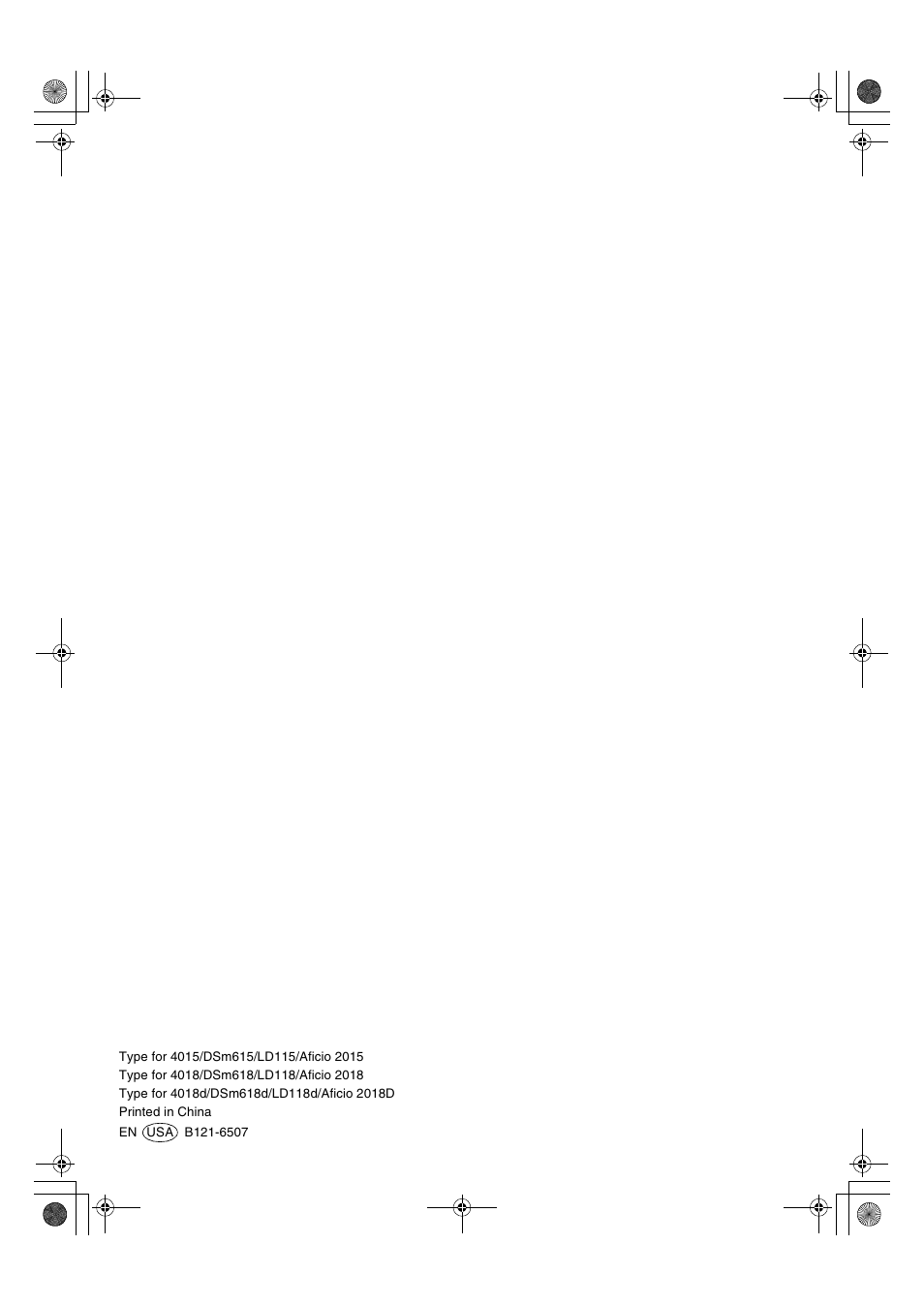 Savin 4015 User Manual | Page 128 / 128