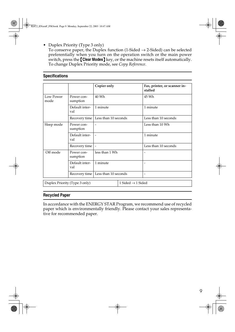 Savin 4015 User Manual | Page 21 / 128