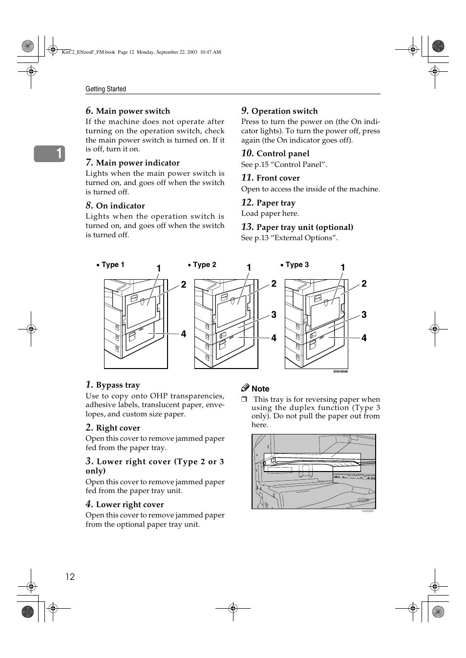 Savin 4015 User Manual | Page 24 / 128