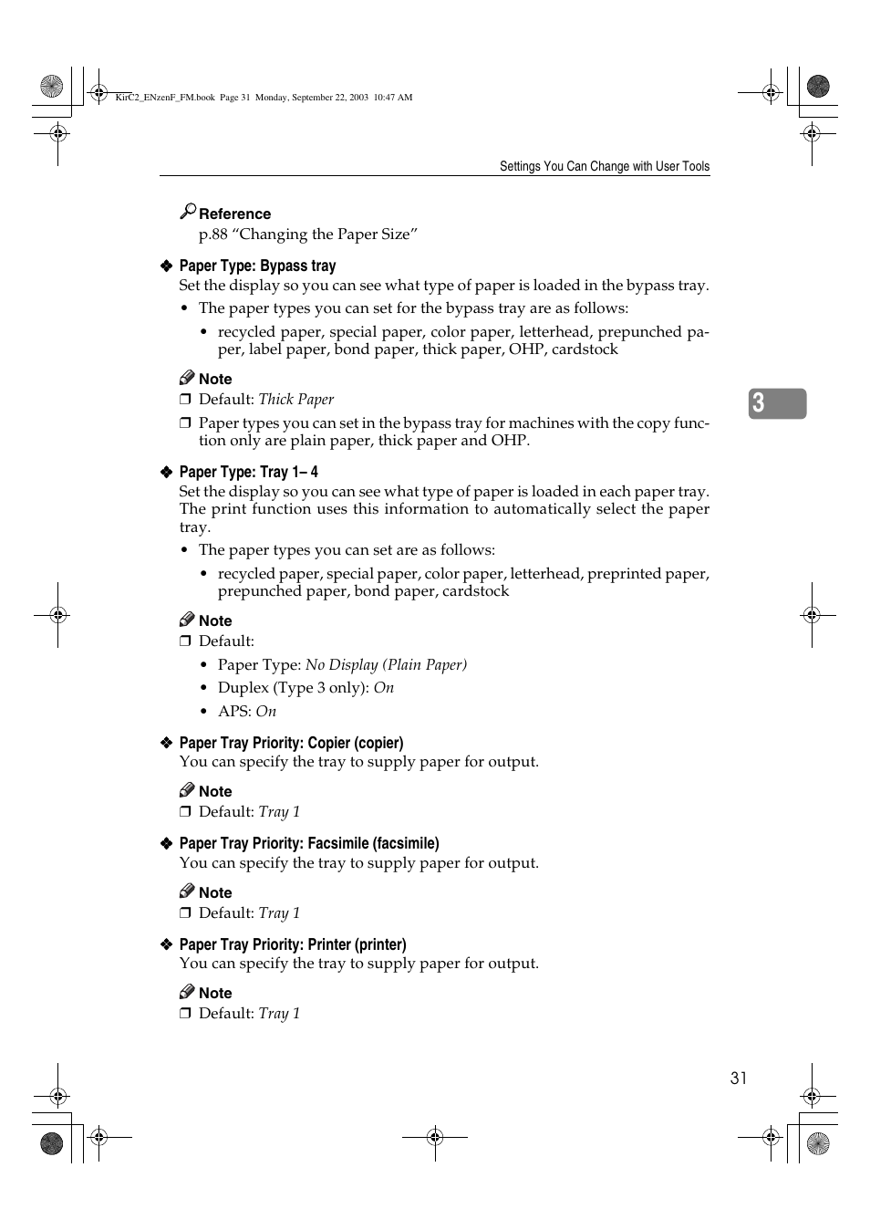 Savin 4015 User Manual | Page 43 / 128