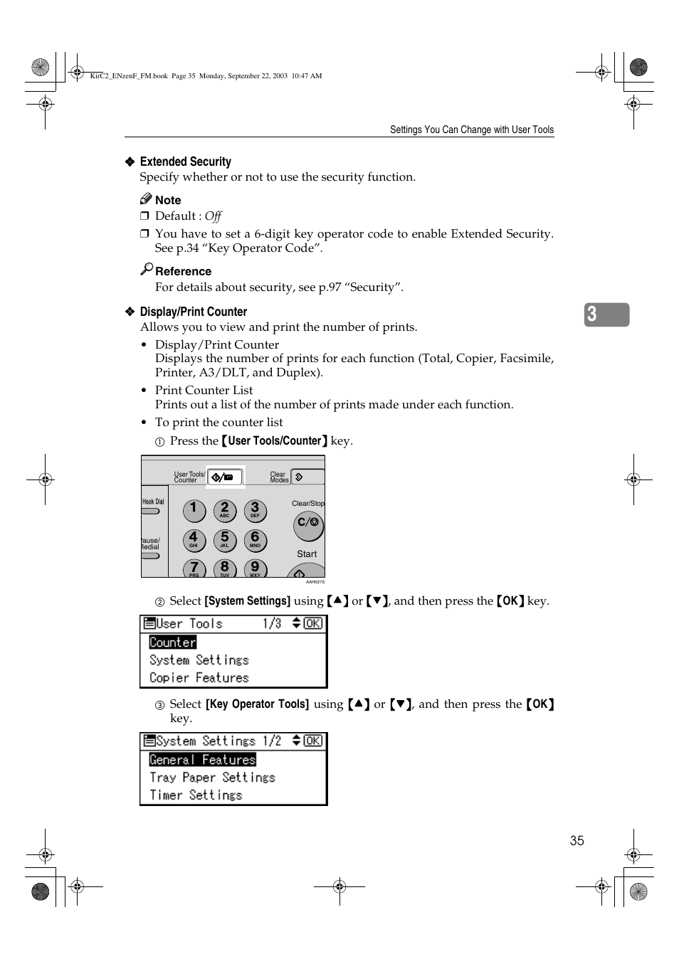 Savin 4015 User Manual | Page 47 / 128
