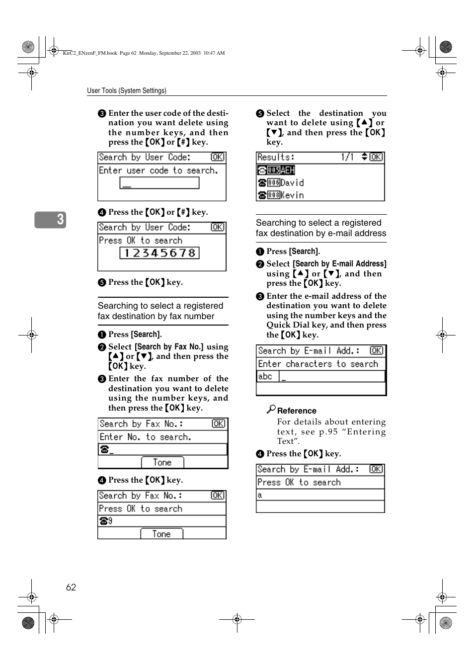 Savin 4015 User Manual | Page 74 / 128