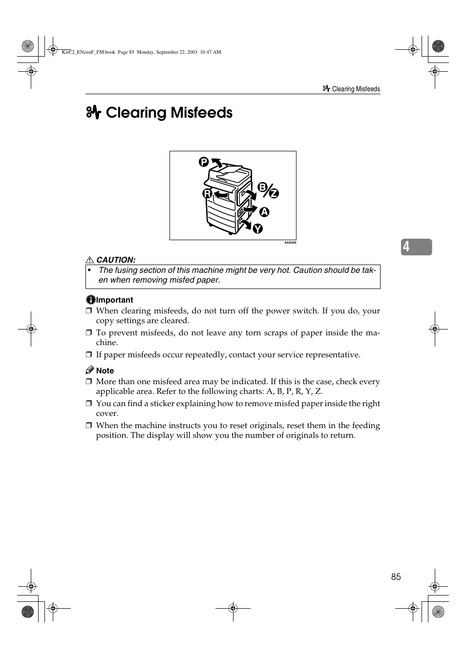 Savin 4015 User Manual | Page 97 / 128