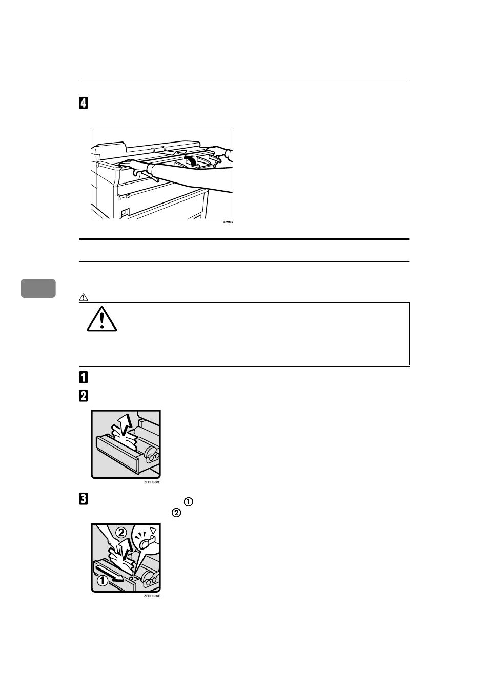 If roll paper jams | Savin 7800W User Manual | Page 76 / 95