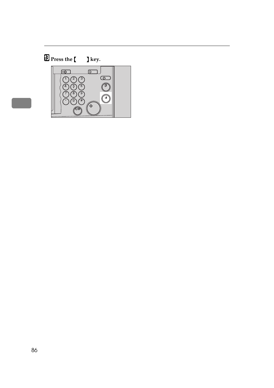 Press the {{{{ print }}}} key | Savin 5450 User Manual | Page 106 / 230