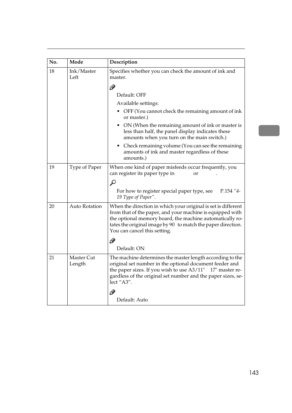 Savin 5450 User Manual | Page 163 / 230