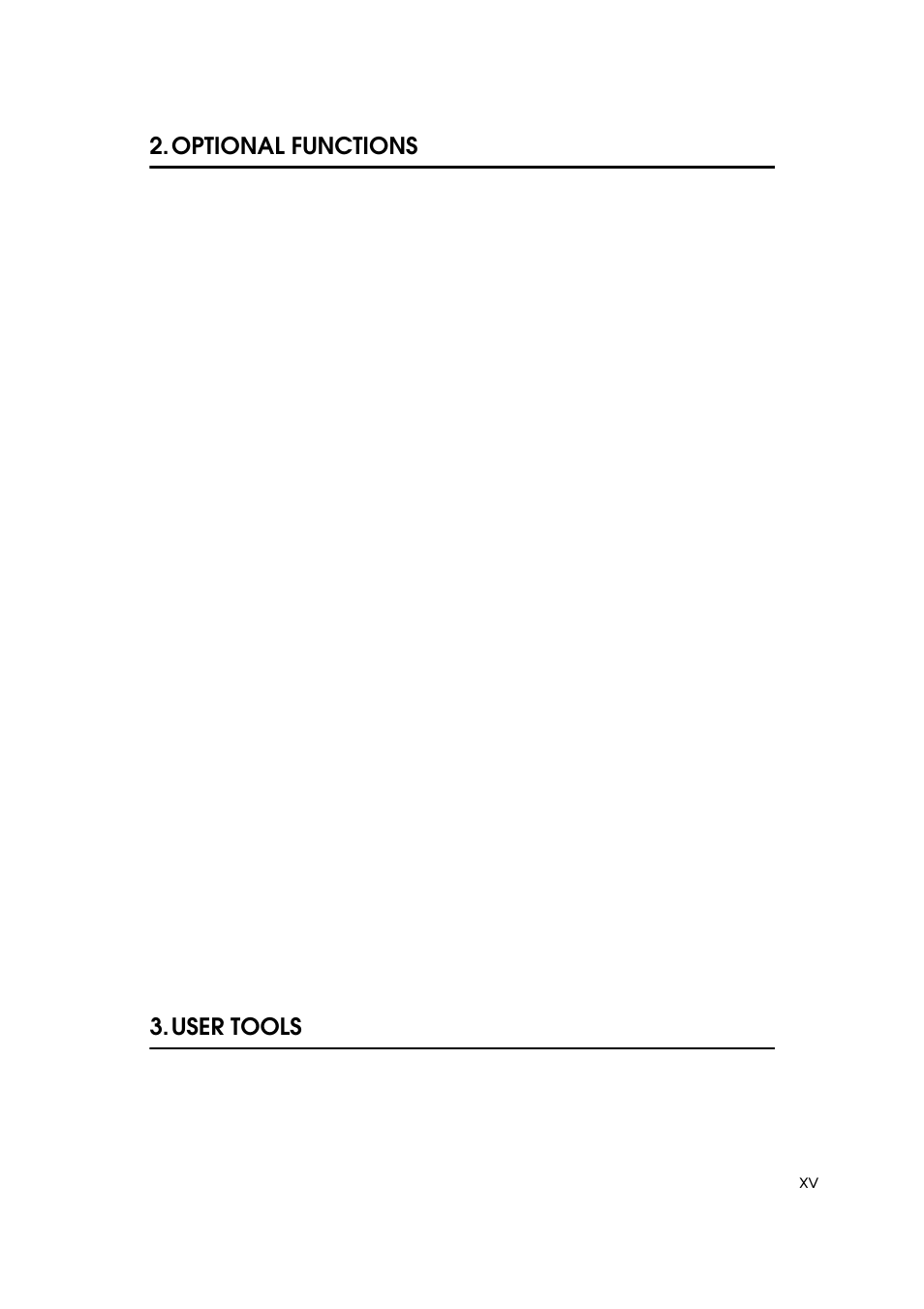 Optional functions, User tools | Savin 5450 User Manual | Page 17 / 230