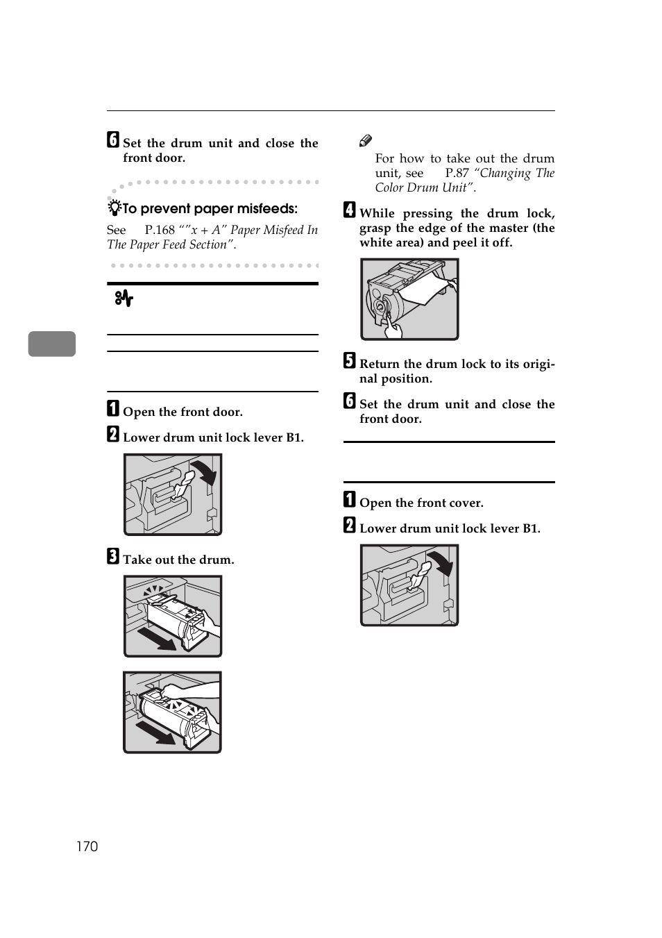 Savin 5450 User Manual | Page 190 / 230