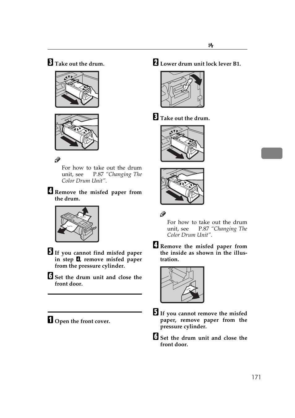 Savin 5450 User Manual | Page 191 / 230