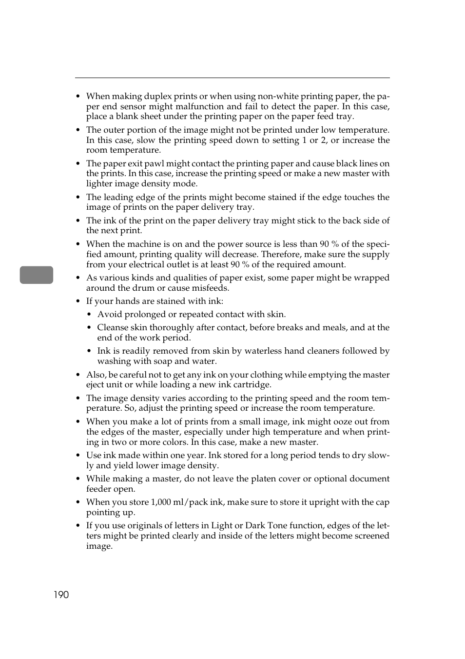 Savin 5450 User Manual | Page 210 / 230