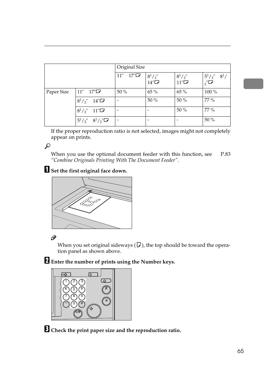 Inch version | Savin 5450 User Manual | Page 85 / 230