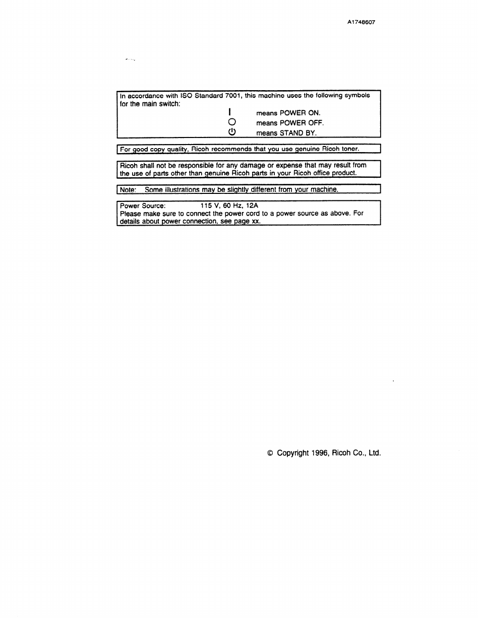 Savin 8700W User Manual | Page 2 / 69