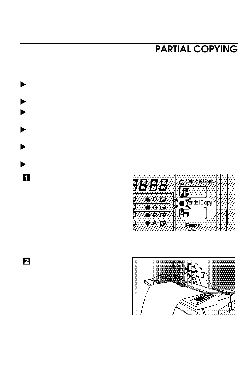 Partial copying | Savin 8700W User Manual | Page 26 / 69