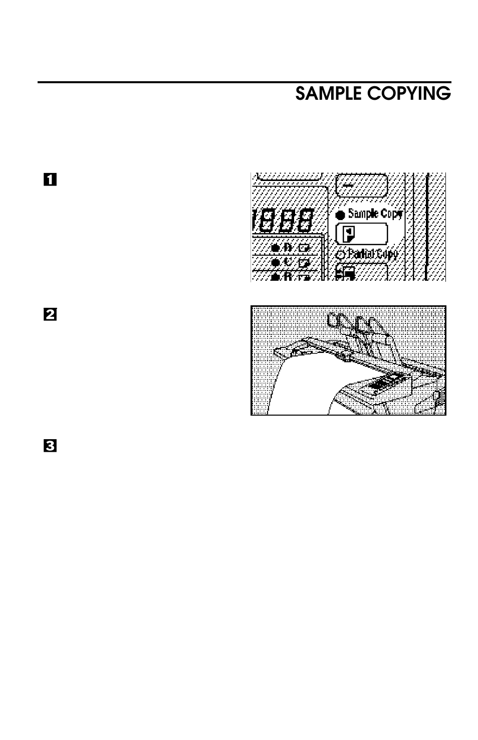 Sample copying | Savin 8700W User Manual | Page 28 / 69