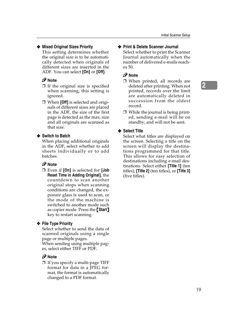 Savin 2045 User Manual | Page 25 / 104