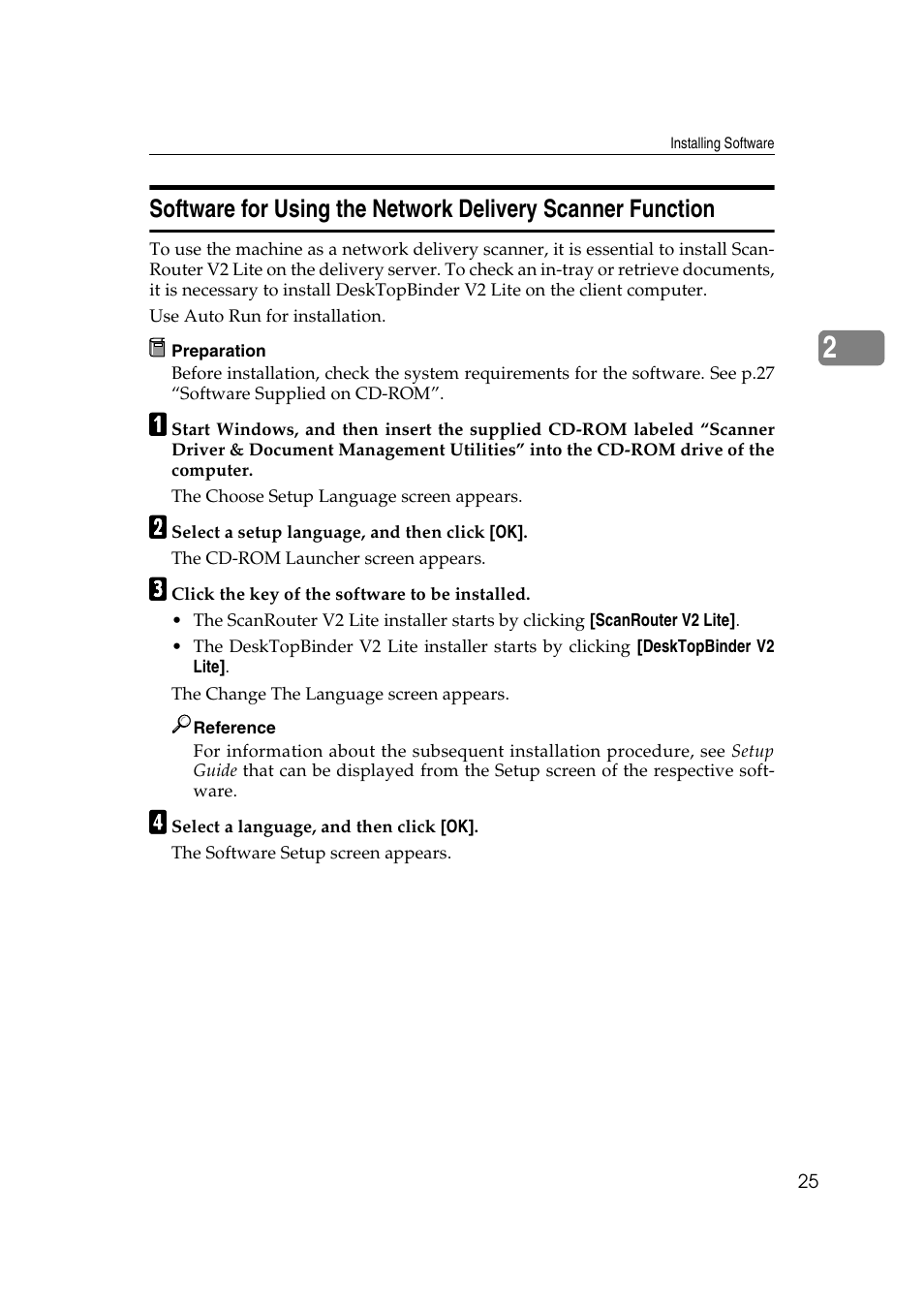 Savin 2045 User Manual | Page 31 / 104