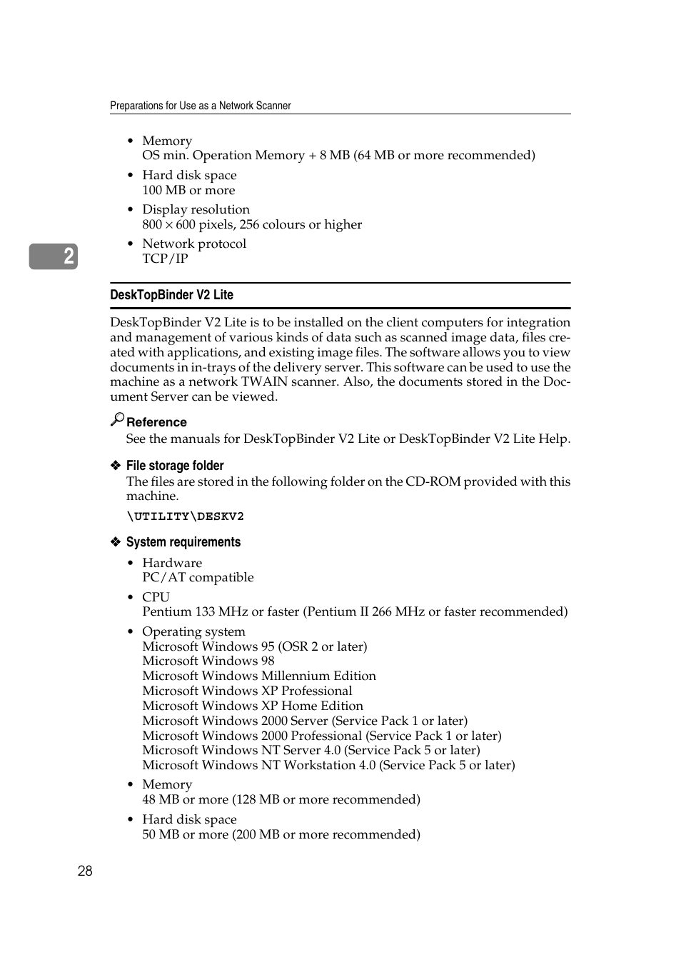 Desktopbinder v2 lite | Savin 2045 User Manual | Page 34 / 104