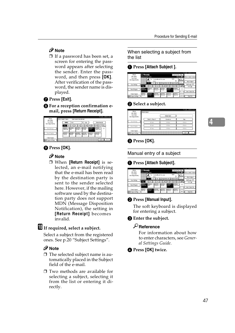 Savin 2045 User Manual | Page 53 / 104