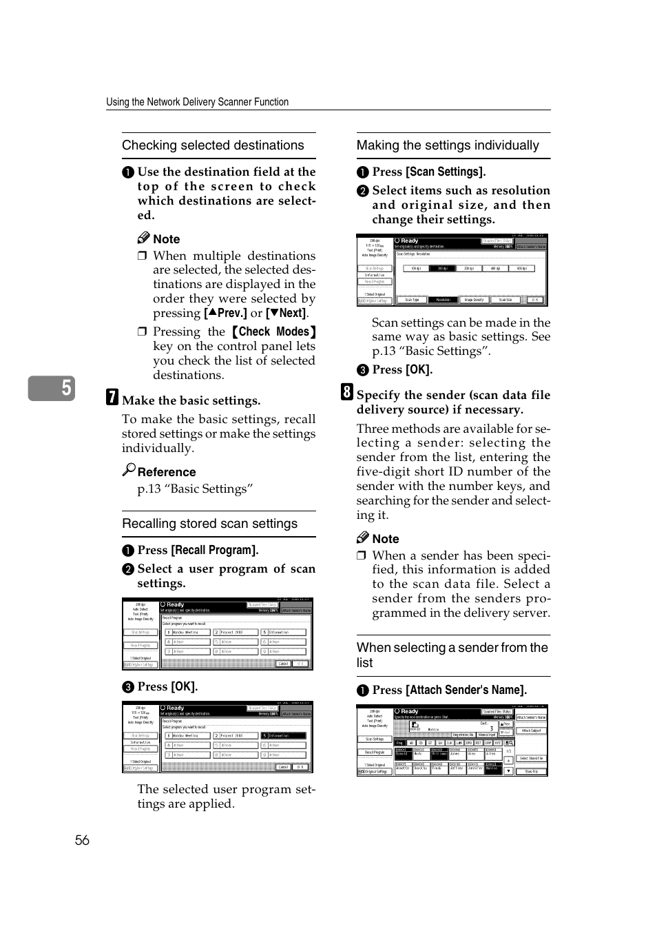 Savin 2045 User Manual | Page 62 / 104